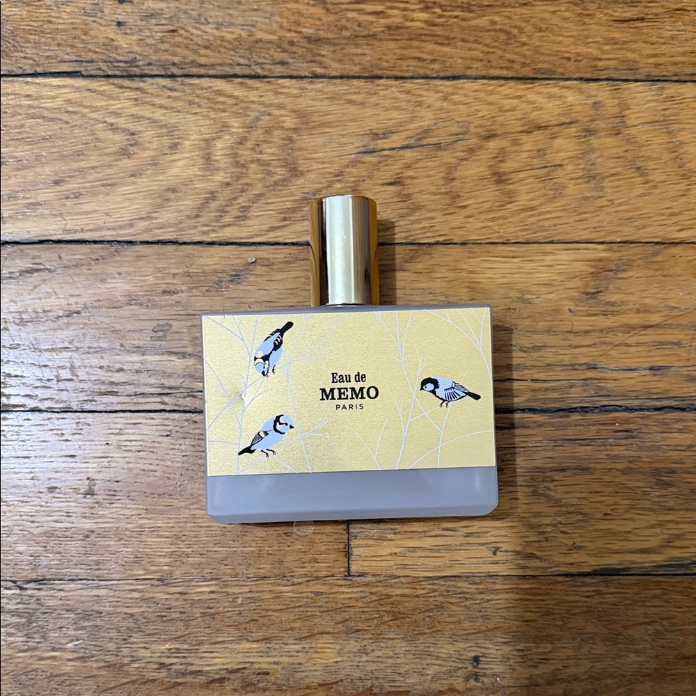 Eau de Memo Paris Perfume with Gold Cap